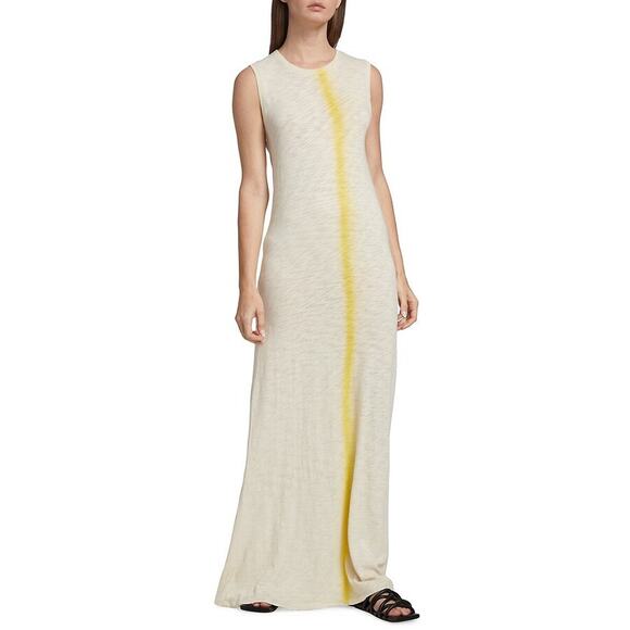 ATM Anthony Thomas Melillo Spray-Painted Jersey Sleeveless Maxi Dress Size XS - Picture 1 of 11